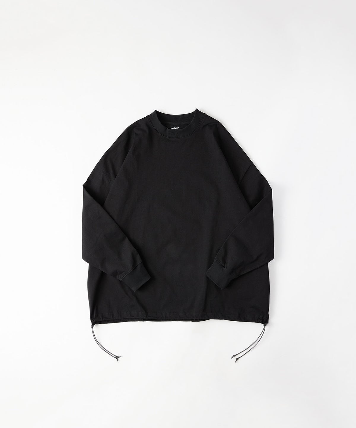 meltum/メルタム/BALLOON TEE L/S BLACK 2