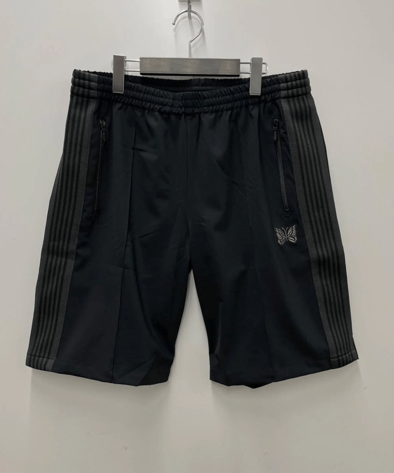 Needles/ニードルズ/別注 Track Short Poly Cloth(S BLACK)｜ B