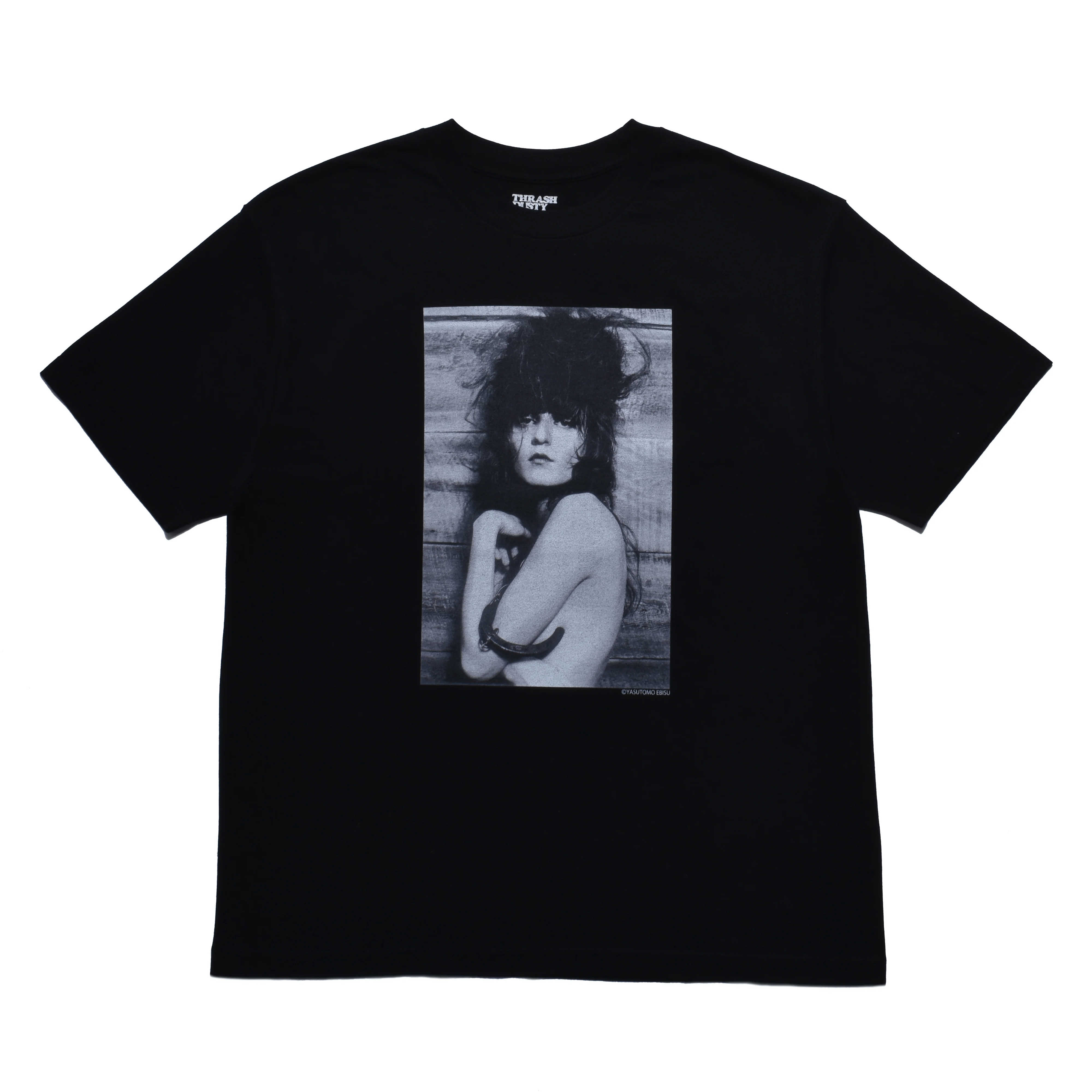 MINEDENIM/マインデニム/Stie-lo × Irina.L "Sideways figure" T-SH BLACK M