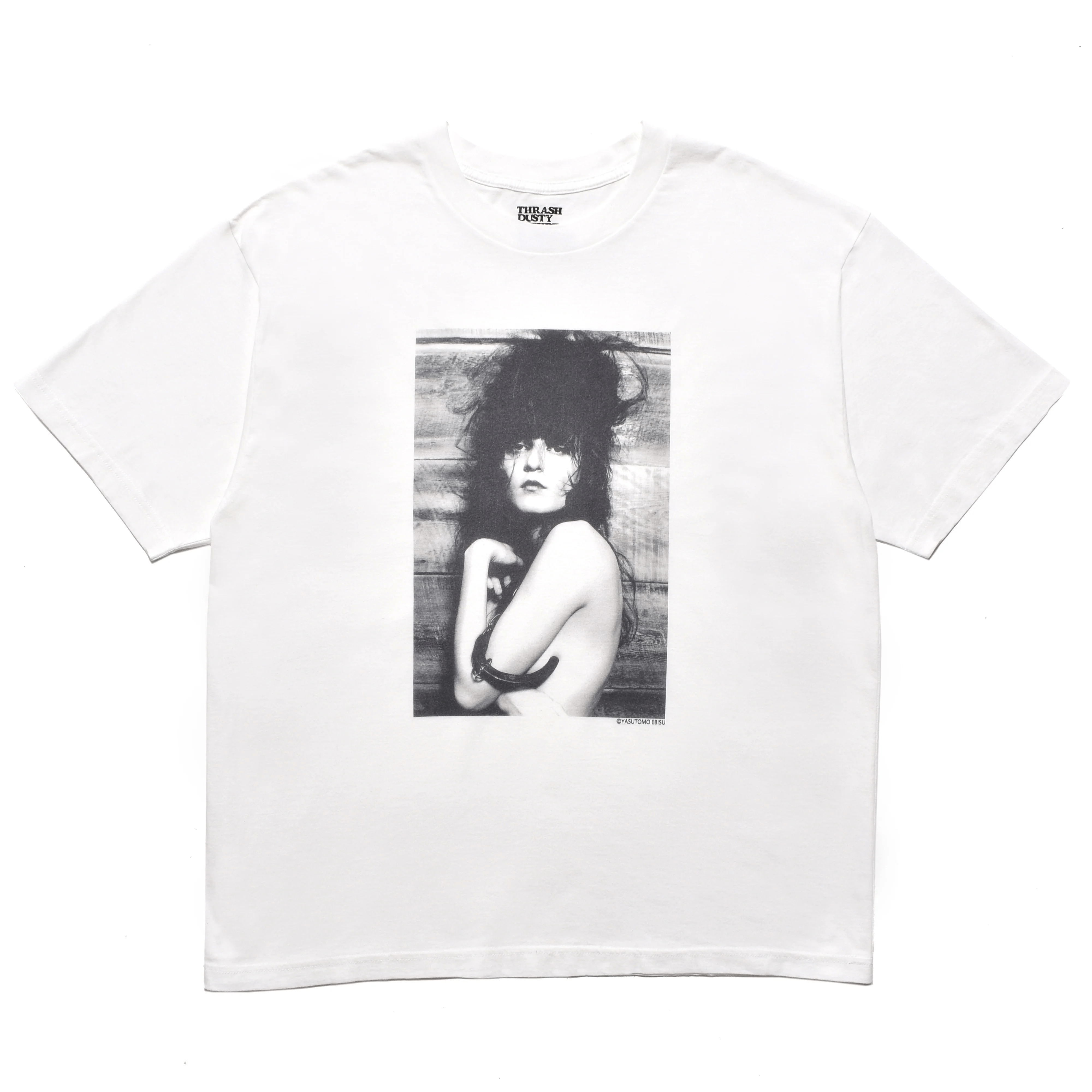 MINEDENIM/マインデニム/Stie-lo × Irina.L "Sideways figure" T-SH WHITE L
