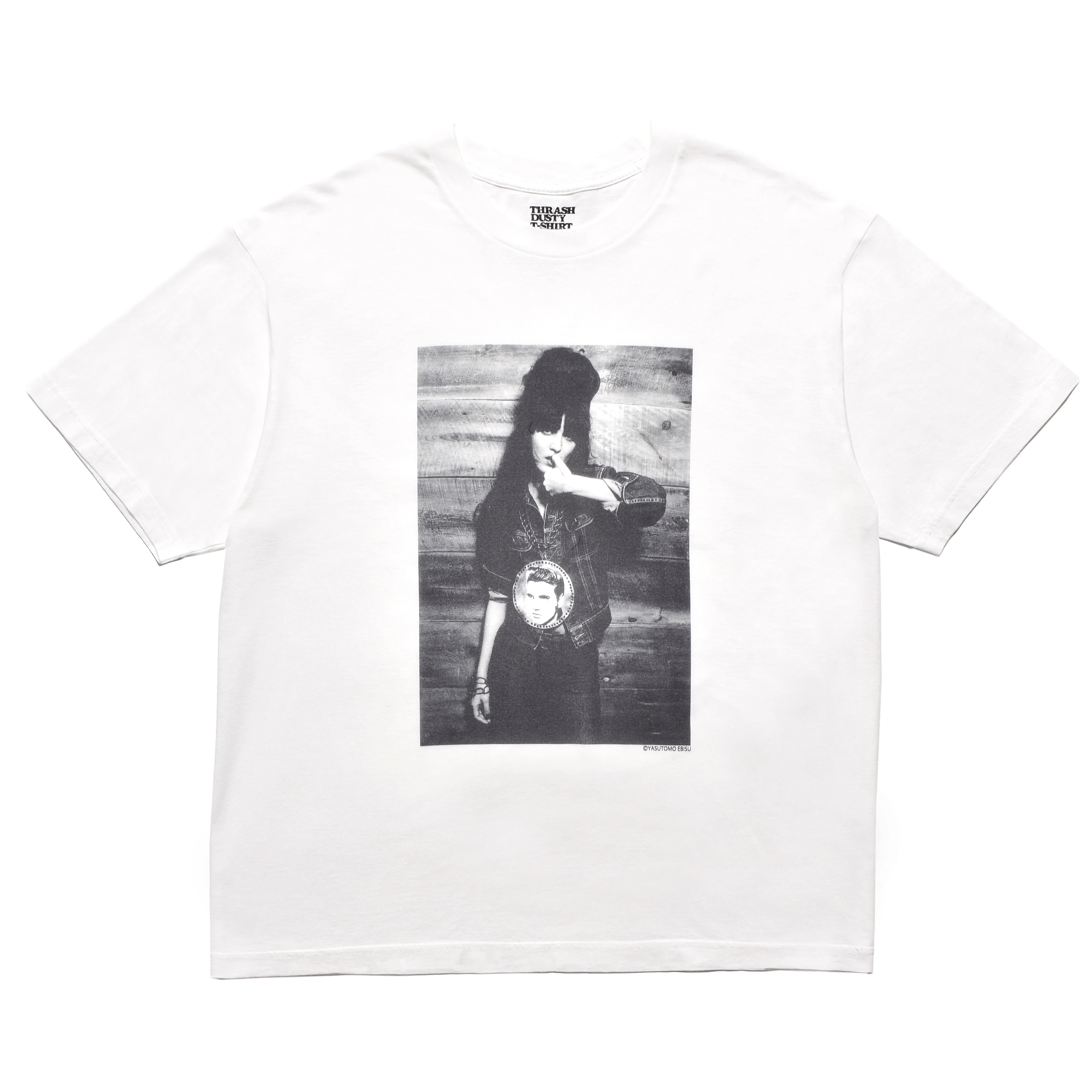 MINEDENIM/マインデニム/Stie-lo × Irina.L "Presley" T-SH WHITE L