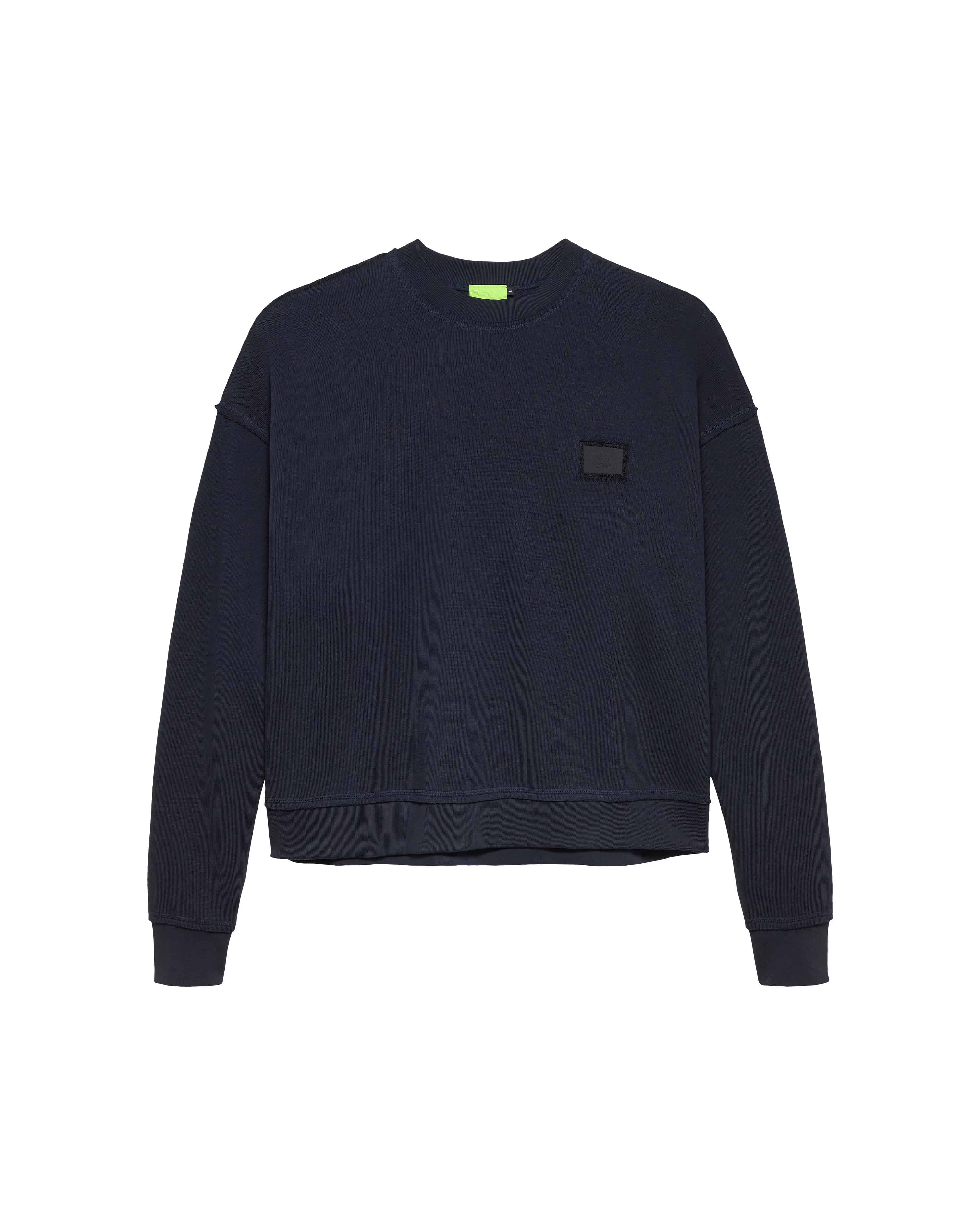 NewAmsterdam/ニューアムステルダム/LACE CREWNECK NIGHT/BLACK BLACK S