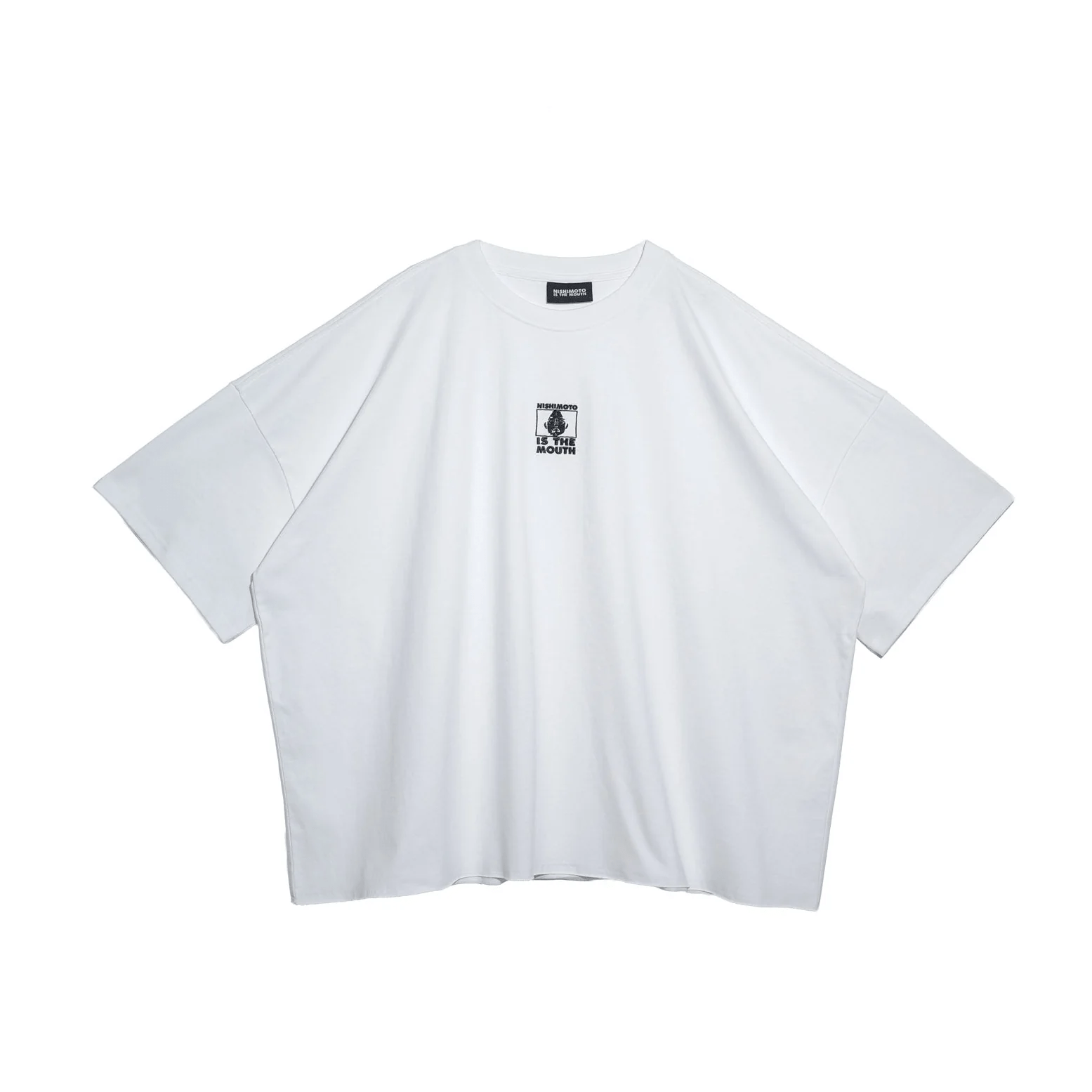 NISHIMOTO IS THE MOUTH/ニシモトイズザマウス/WIDE S/S TEE NIM-EWD01 WHITE S-M