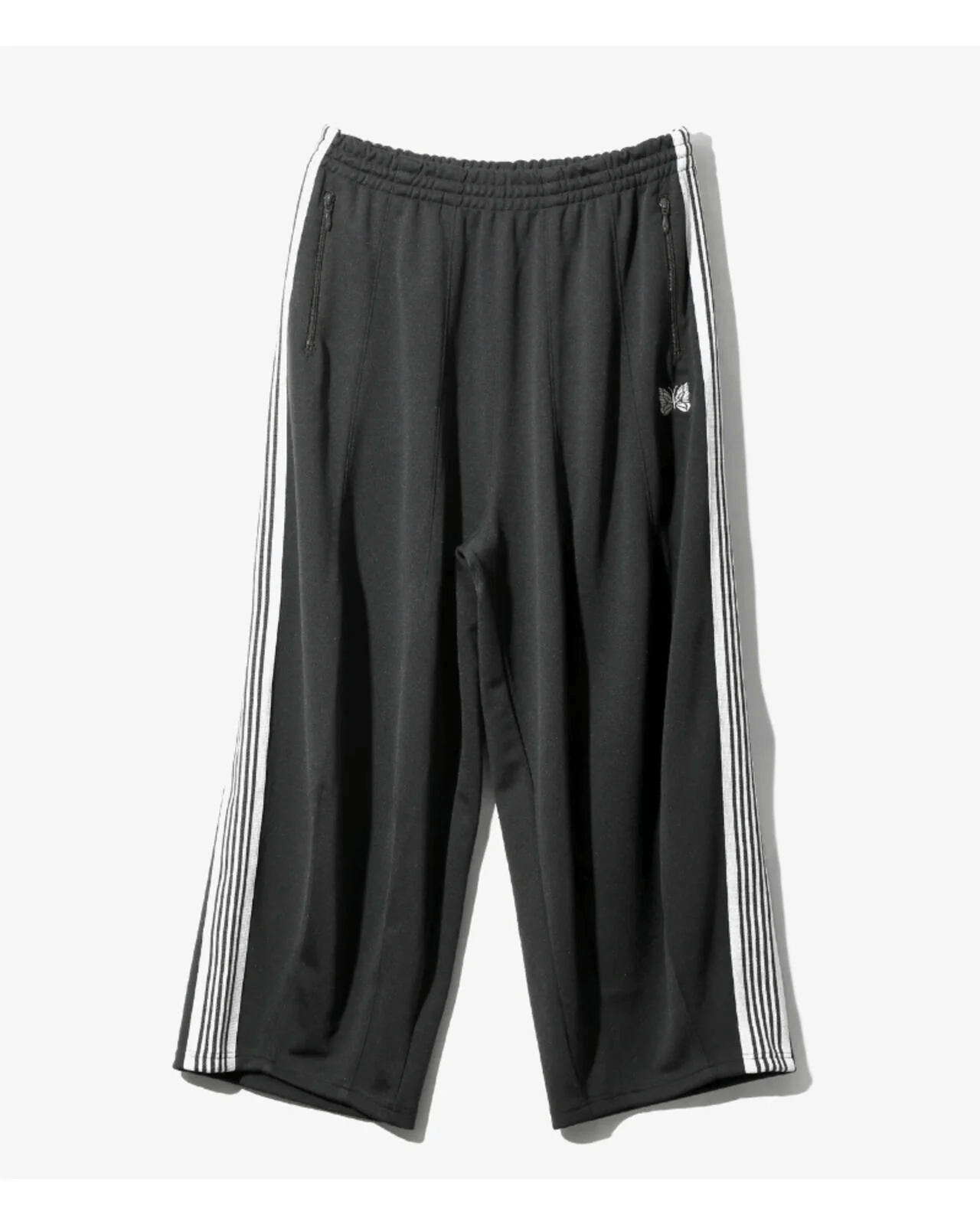 Needles/ニードルズ/H.D. Track Pant - Poly Smooth CHARCOAL XS