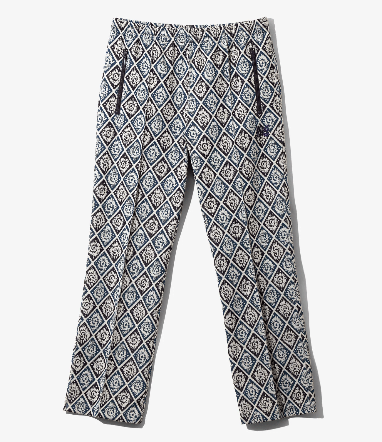 Needles/ニードルズ/Track Pant - POLY JACQUARD A-blue L