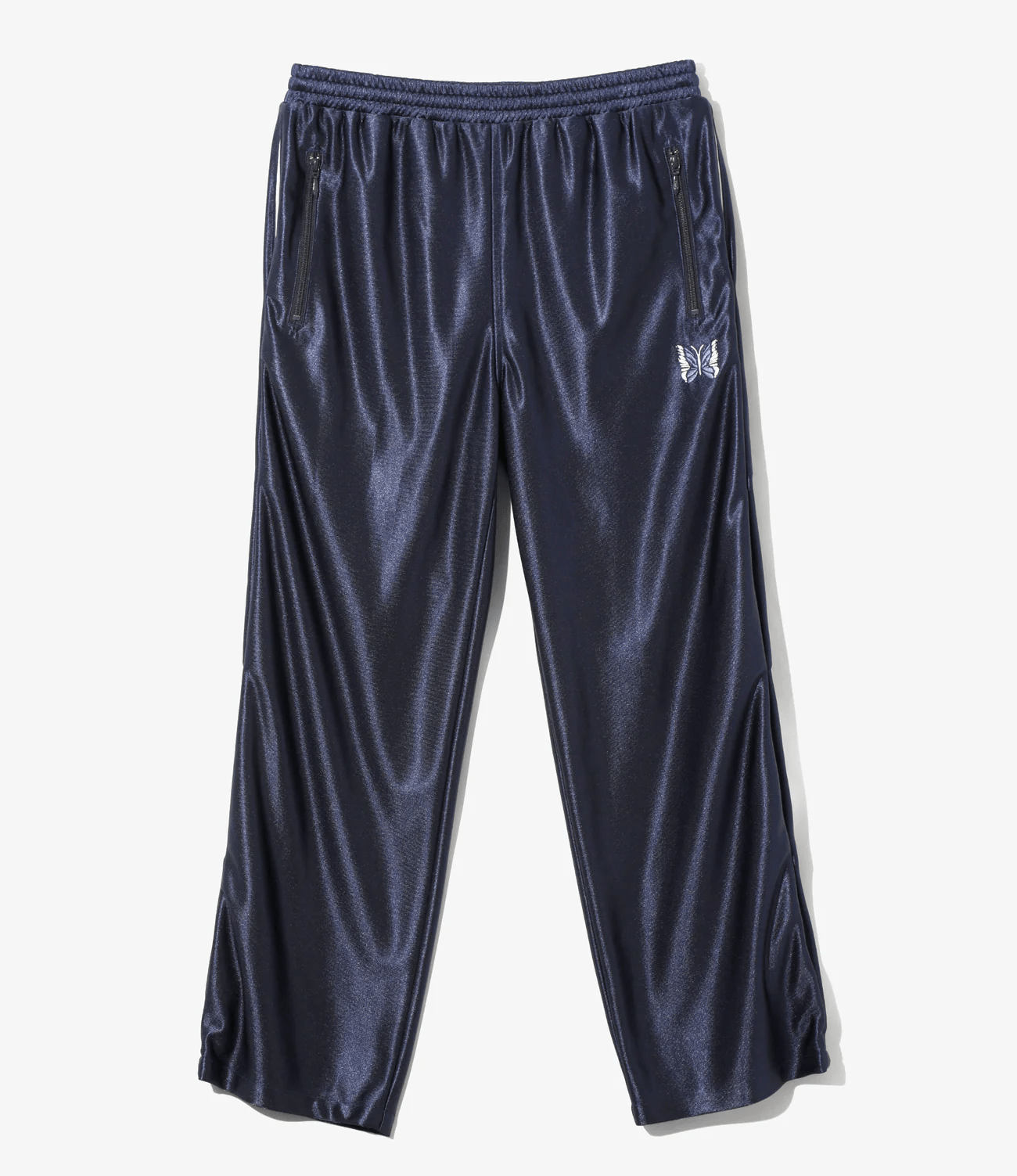 Needles/ニードルズ/TRACK PANT - TRICOT SATEEN A-NAVY L
