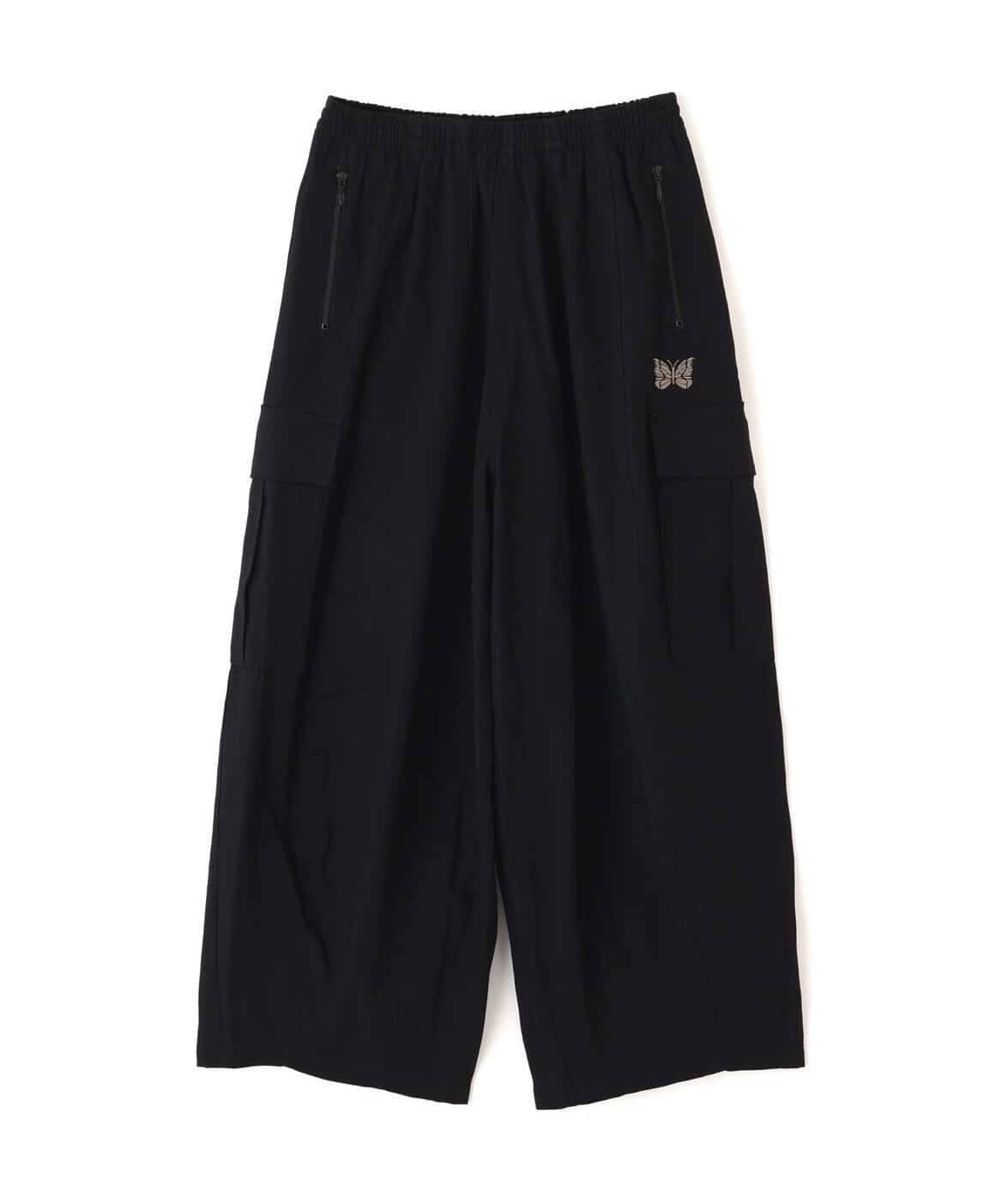 NEEDLES【B’2nd EXCLUSIVE】/ニードルズ【B'2nd別注】/H.D. Track Pant - Denim-INDIGO BLACK XS