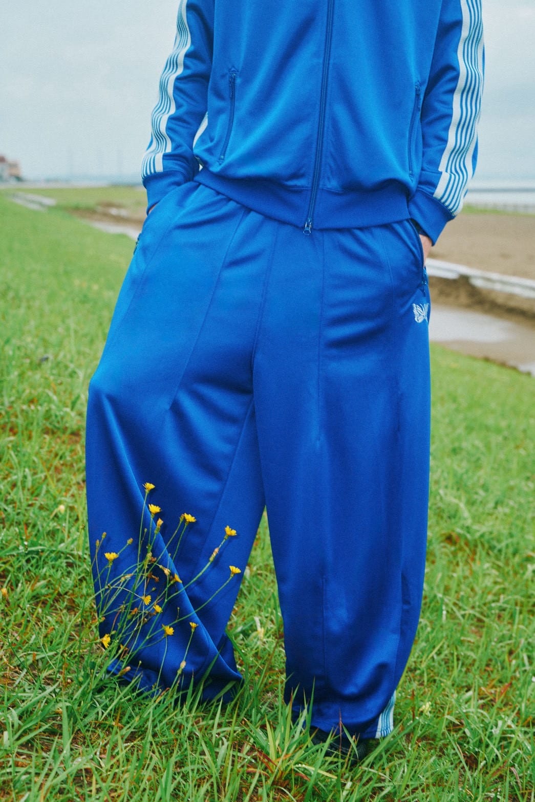 NEEDLES【B’2nd EXCLUSIVE】/ニードルズ【B'2nd別注】/H.D. Track Pant - Poly Smooth BLUE M