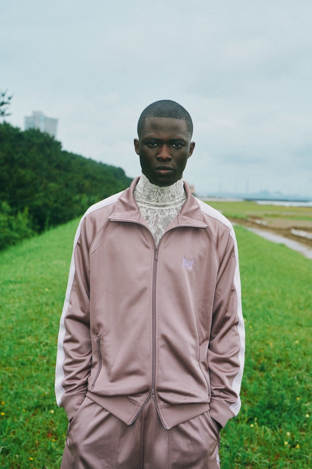 NEEDLES【B’2nd EXCLUSIVE】/ニードルズ【B'2nd別注】/TRACK JACKET - POLY SMOOTH TOUPE M