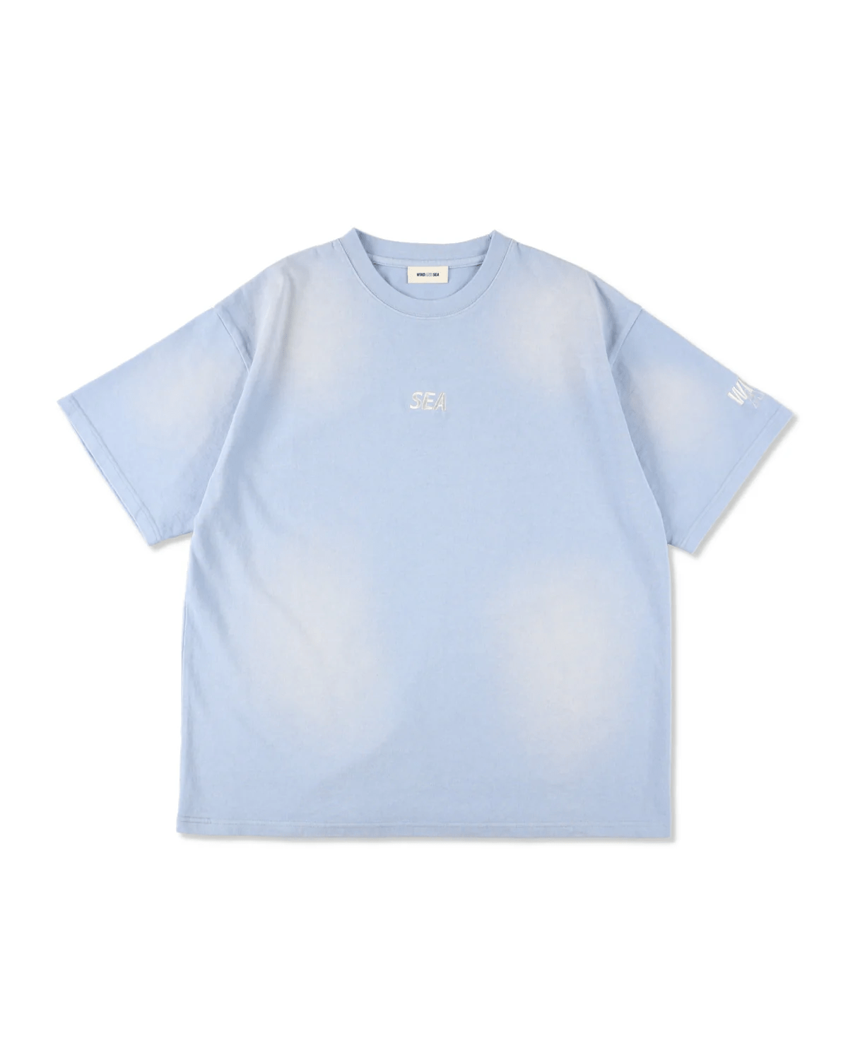 WINDANDSEA/ウィンダンシー/SULFUR DYEING LOGO S/S TEE SAX S