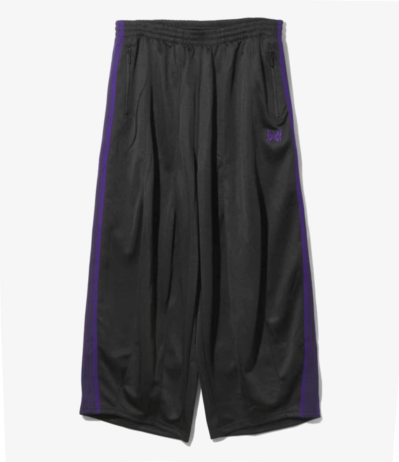 NEEDLES/ニードルズ/H.D. TRACK PANT - POLY SMOOTH Black XS
