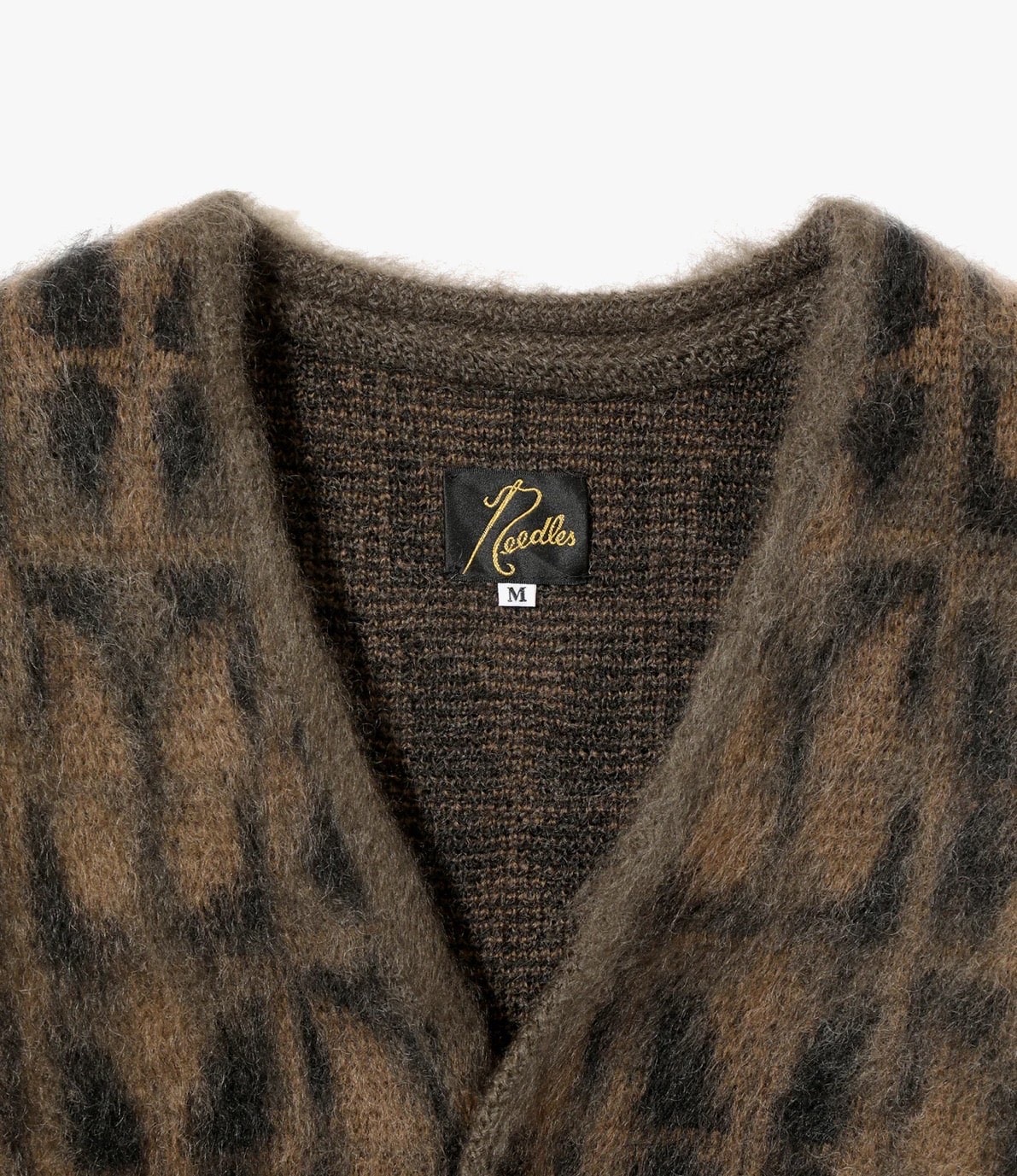 Needles Mohair Cardigan - Papillon(S OLIVE/Papillon)｜ ビーバー