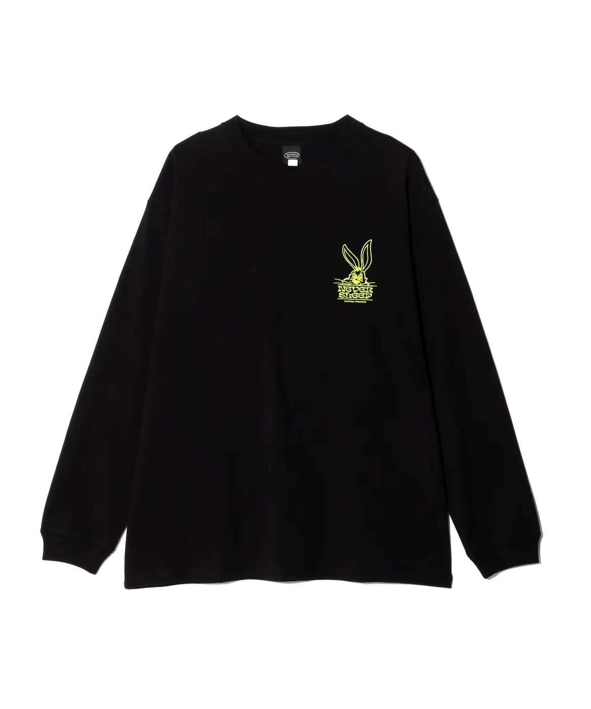 MANASTASH/マナスタッシュ/CiTee L/S RABBIT BLACK M