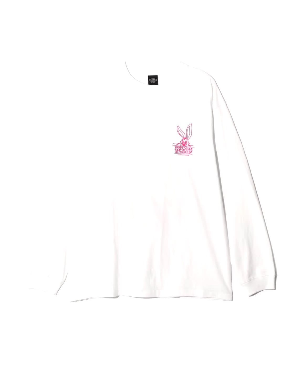MANASTASH/マナスタッシュ/CiTee L/S RABBIT WHITE M