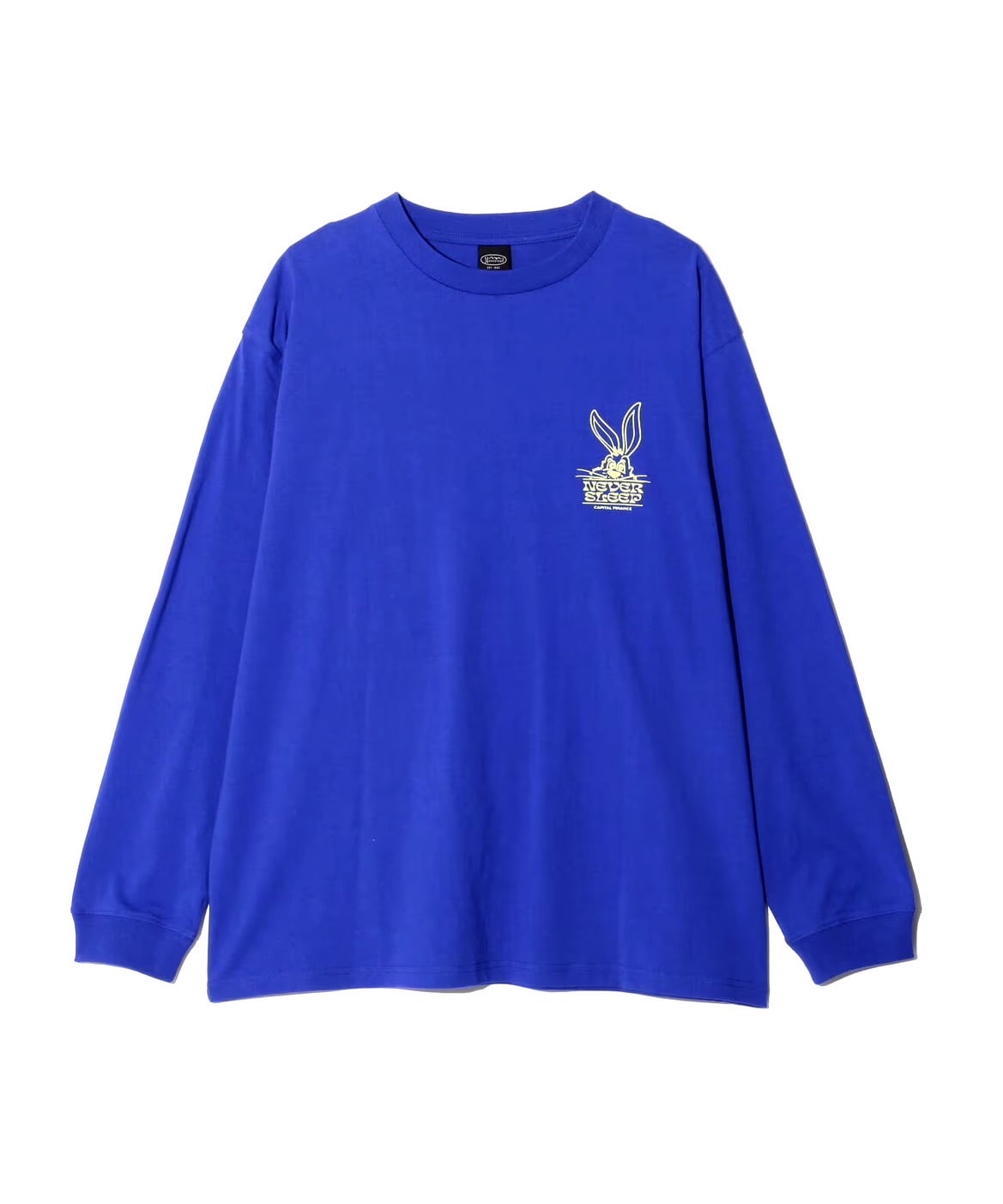 MANASTASH/マナスタッシュ/CiTee L/S RABBIT BLUE M
