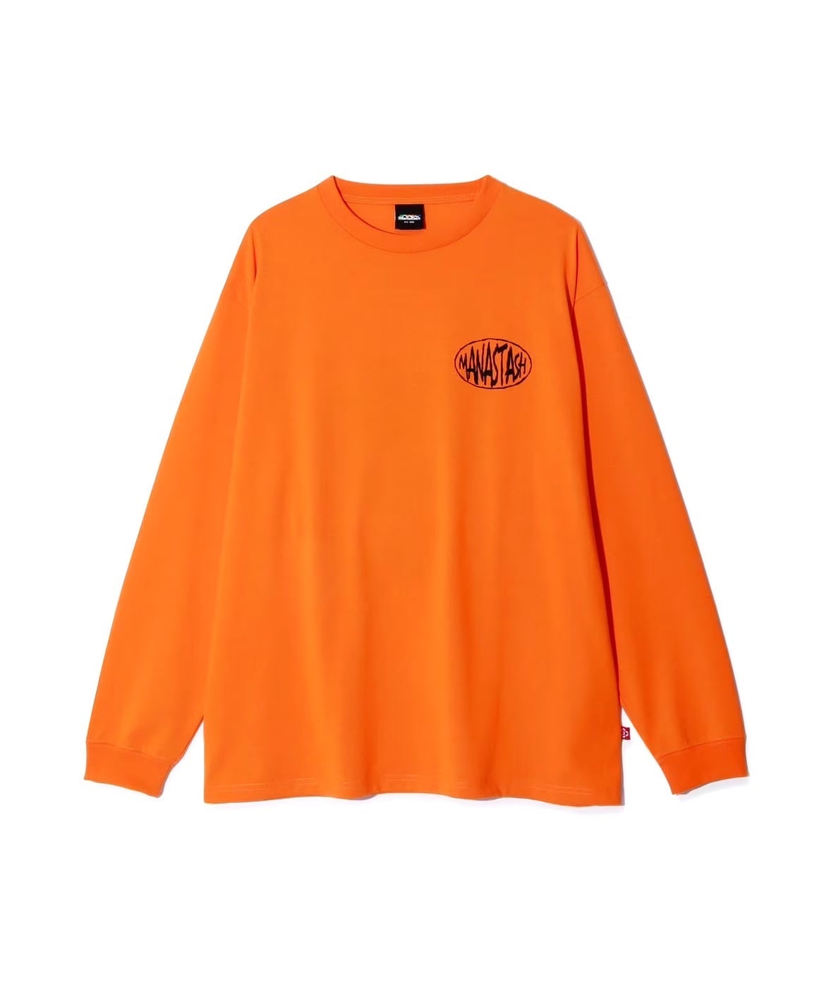 MANASTASH/マナスタッシュ/RE:POLY L/S TEE BEAVER ORANGE M