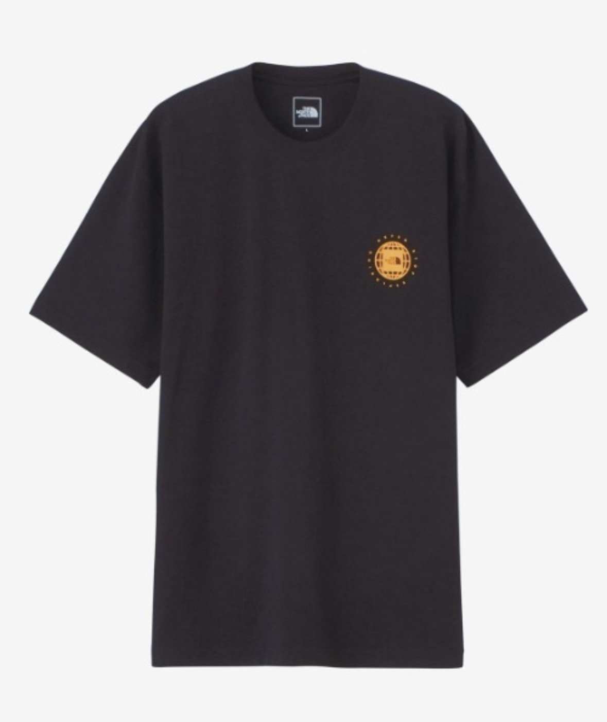 THE NORTH FACE /ザ ノースフェイス/S/S GEO Square Logo Tee BLACK M