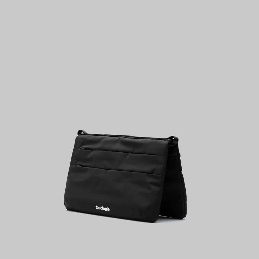 Topologie/トポロジー/Flat Sacoche Small Tech Sateen BLACK FREE