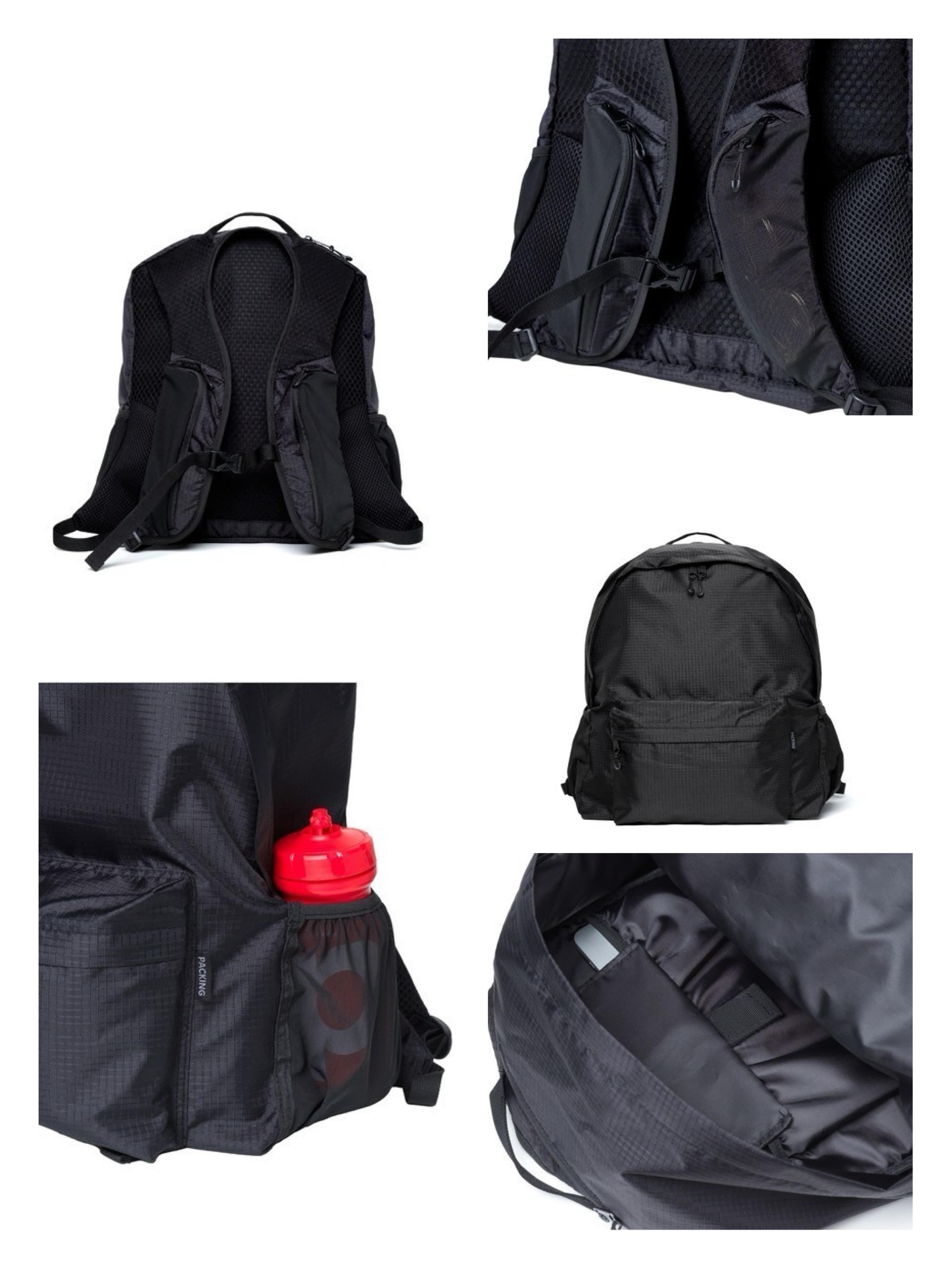 PACKING/パッキング　TRAIL BACK PACK　PA-039 BLACK FREE