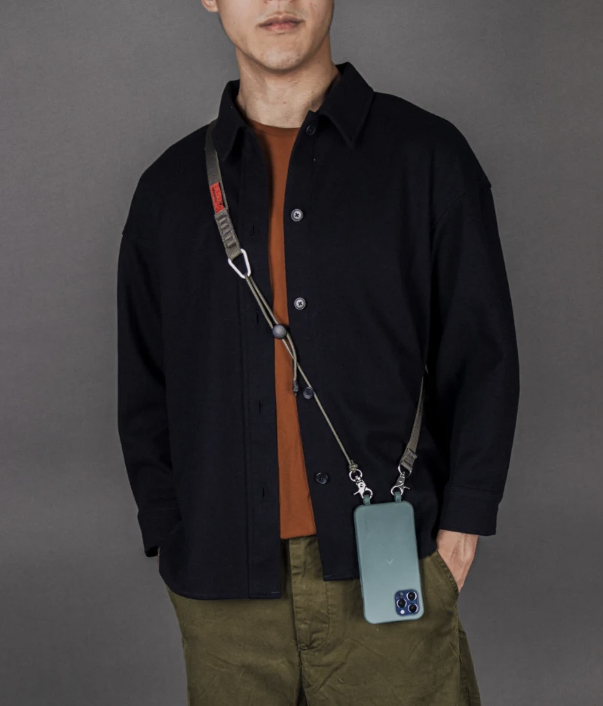 Topologie/トポロジー/20mm Sling【ストラップ単体】 KHAKI FREE