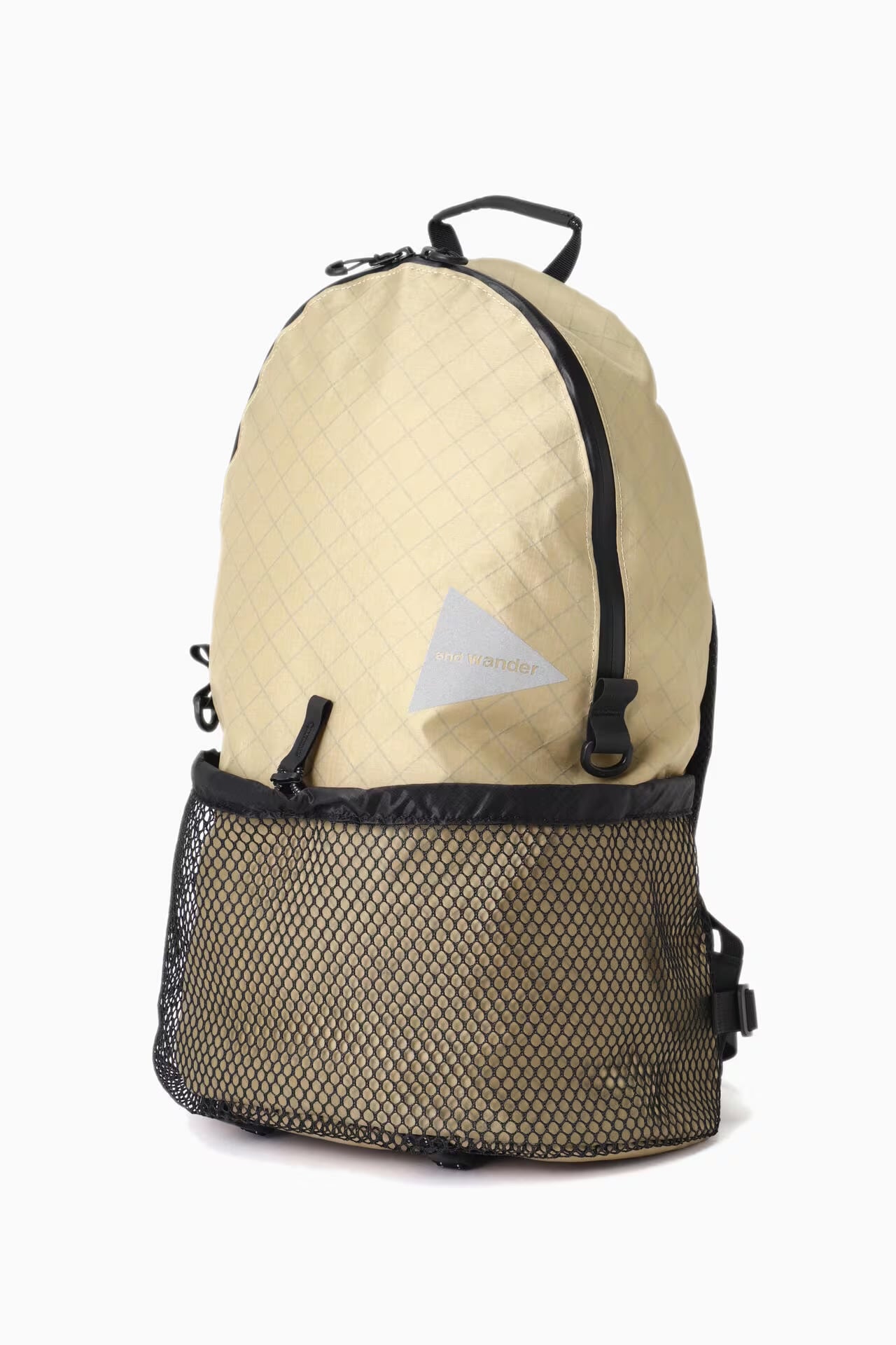 and wander/アンドワンダー/ECOPAK 20Lbackpack BEIGE FREE/20L