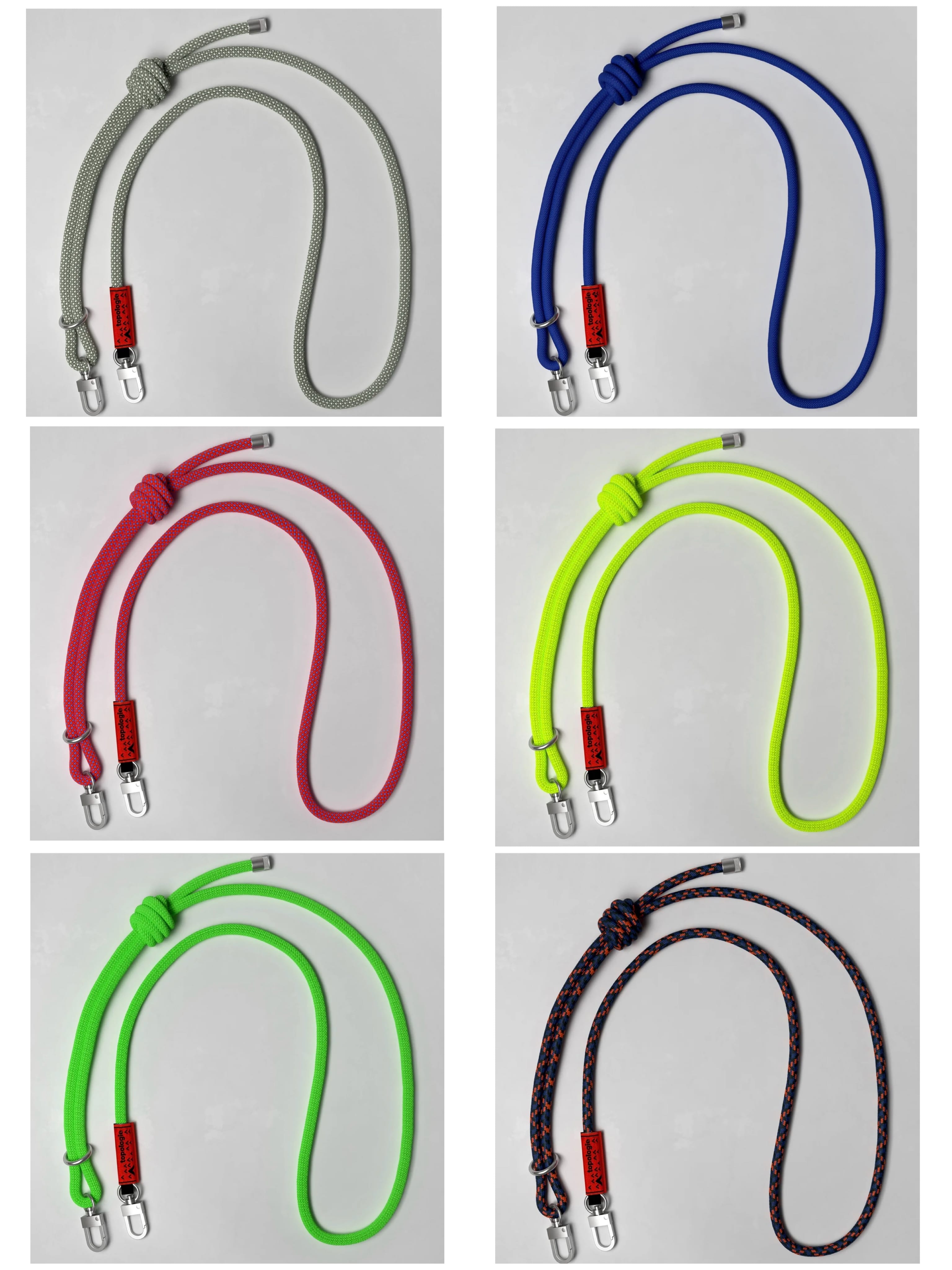 Topologie/トポロジー/Topologie Wares Strap 8.0mm Rope Strap【ストラップ単体】 BLACK LATTICE FREE