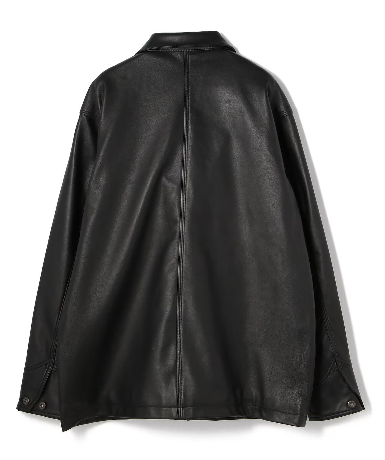 Schott/ショット/LAMB LEATHER COVERALL JACKET BLACK S