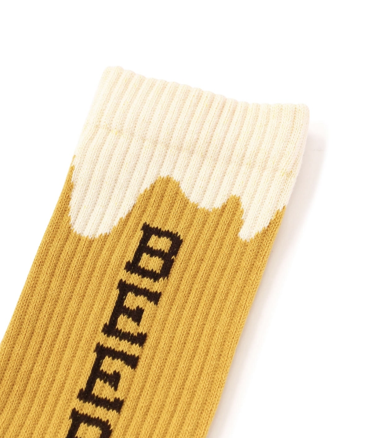 ROSTER SOX/ロスターソックス/BEER SOX YELLOW 1(23cm～25cm)