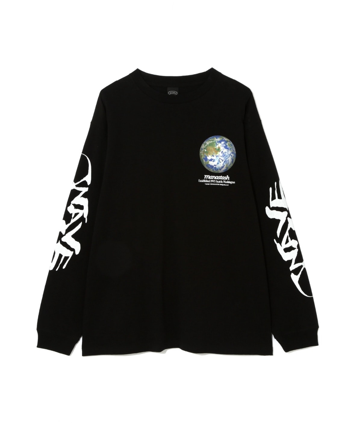 MANASTASH/マナスタッシュ/CiTee L/S TEE WAVE WHITE S