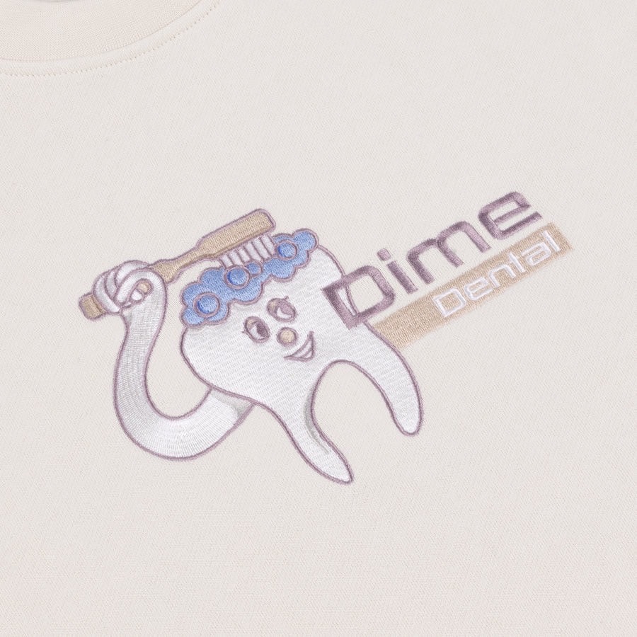 Dime/ダイム Dental Care Crewneck OFF WHITE M