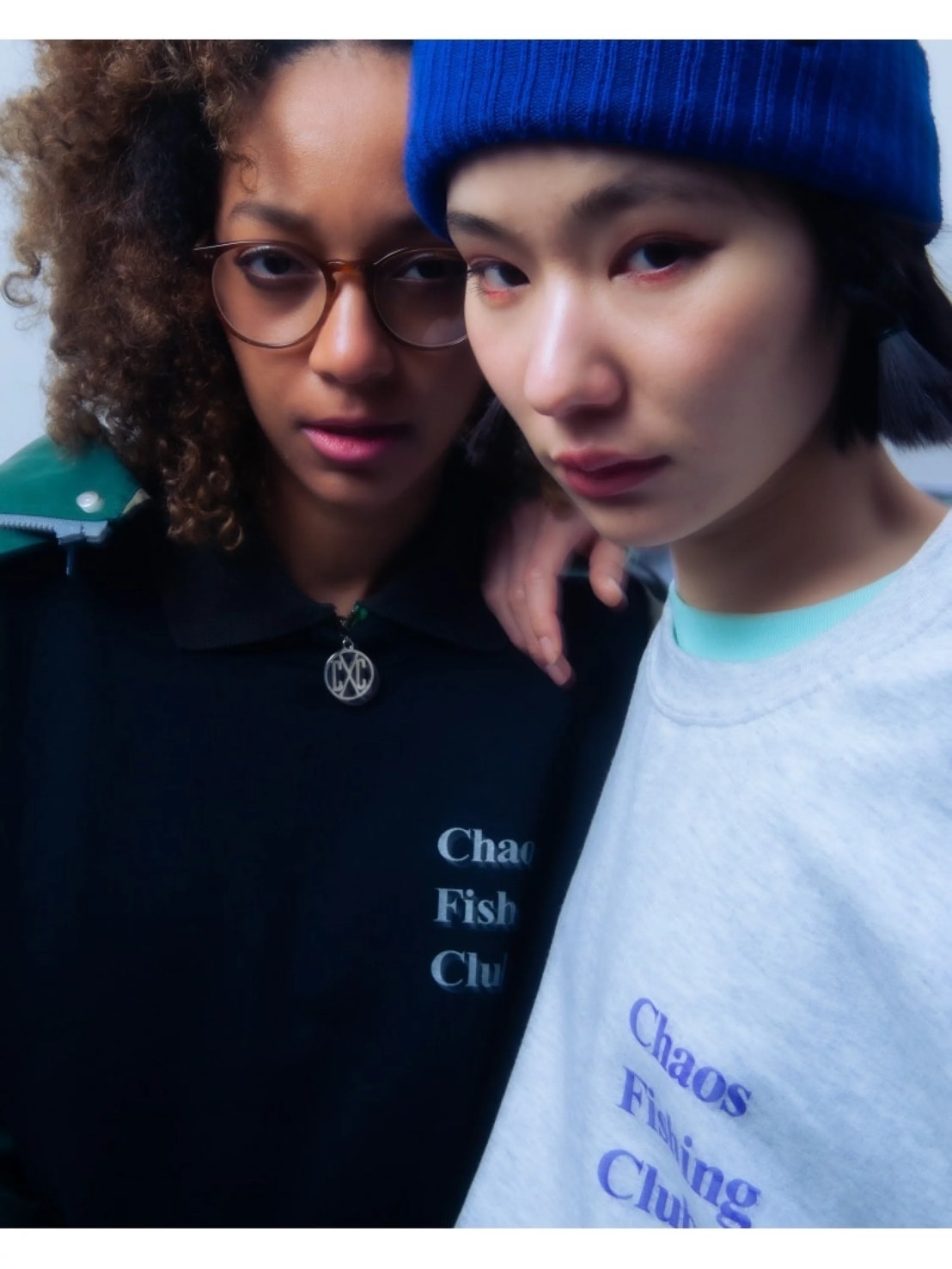 Chaos Fishing Club/カオスフィッシングクラブ/EX LOGO SWEAT CREW GREY M