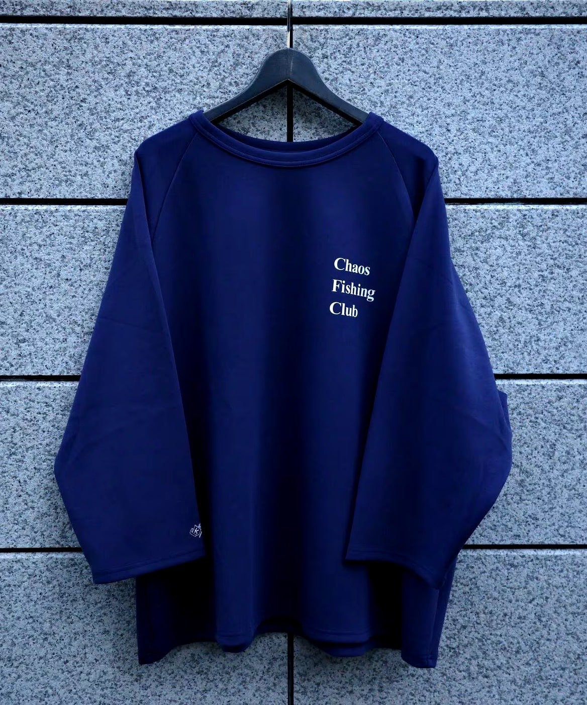 Chaos Fishing Club/カオスフィッシングクラブ/EX LOGO RAGLAN BLUE M