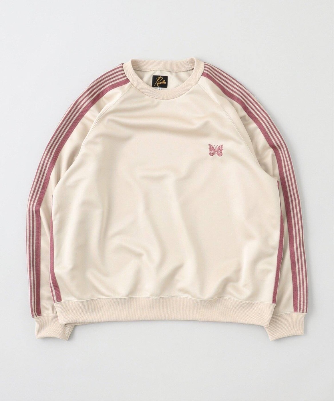 ニードルズ25SS TrackCrewNeck ShirtPolySmooth Needles/ニードルズ/Track Crew Neck Shirt - Poly Smooth 25SS