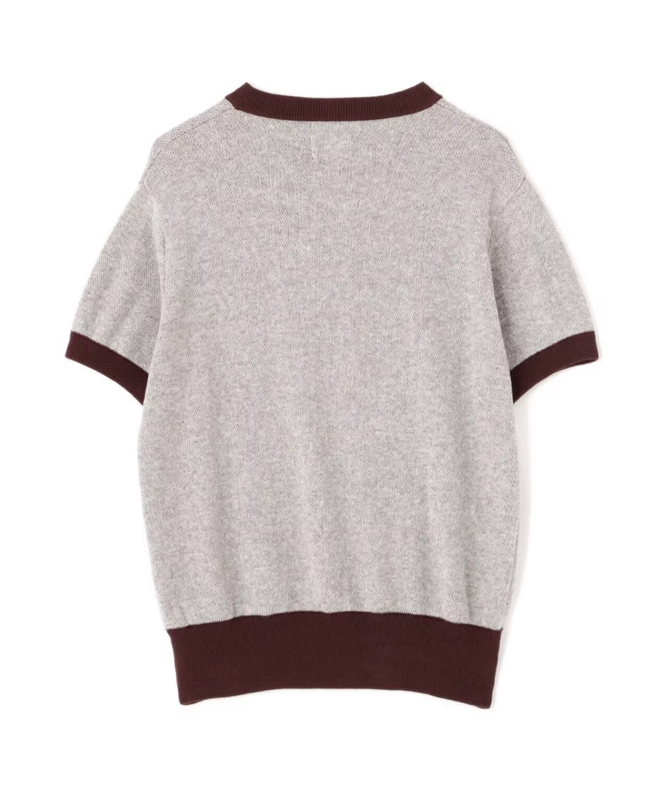 schott/ショット　50'S SS KNIT/50'S 半袖ニット BROWN M