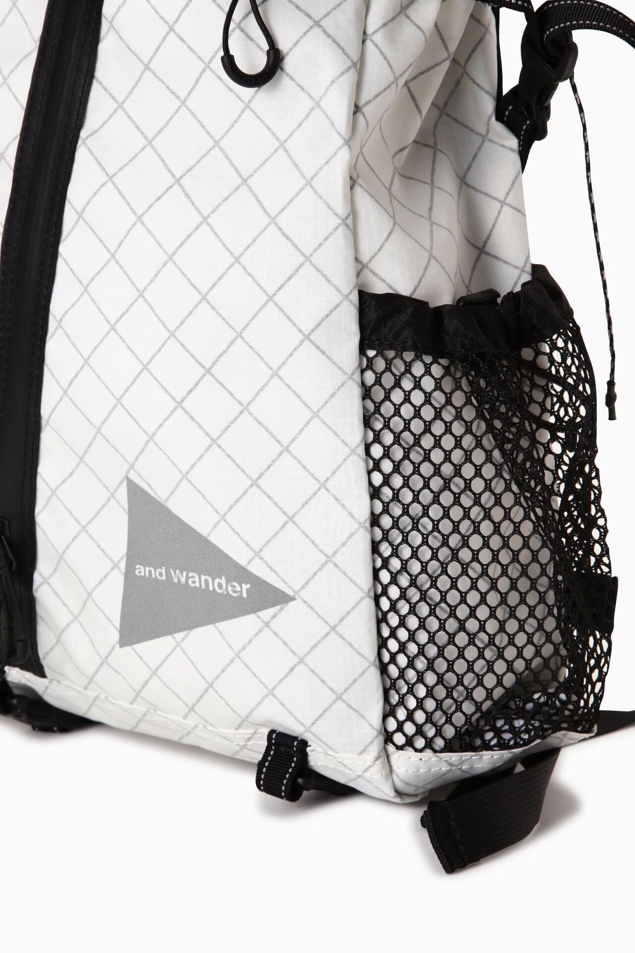 and wander/アンドワンダー/ECOPAK 18L backpack WHITE FREE