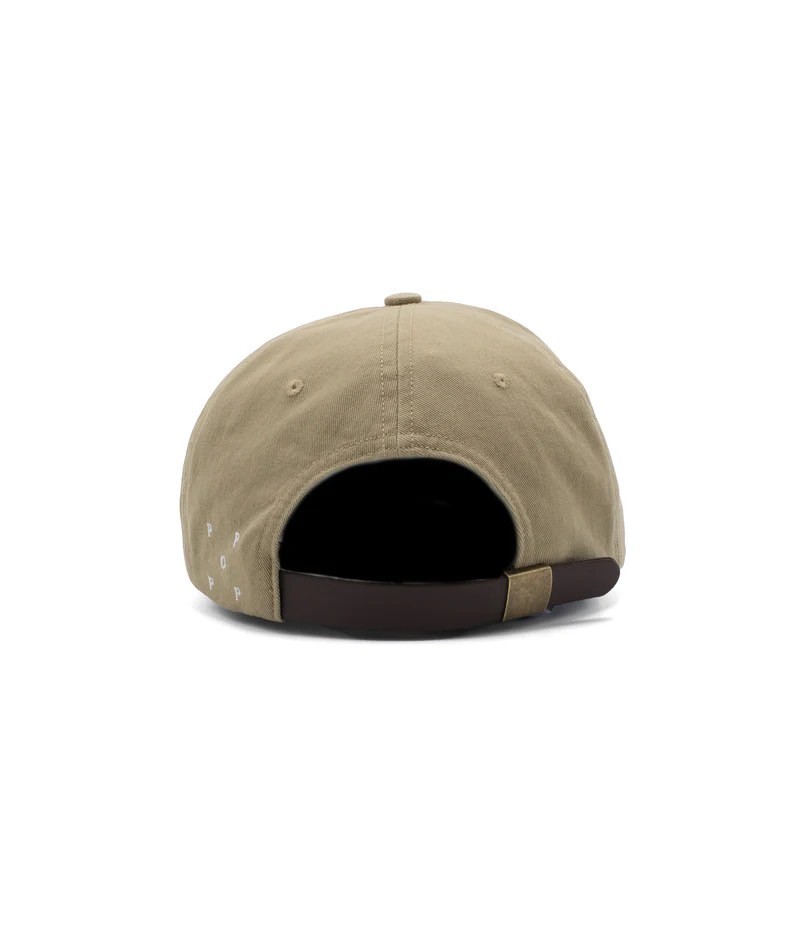POP TRADING CO/ポップトレーディングカンパニー/Pop Arch Sixpanel Flexfoam Hat White Pepper BEIGE F