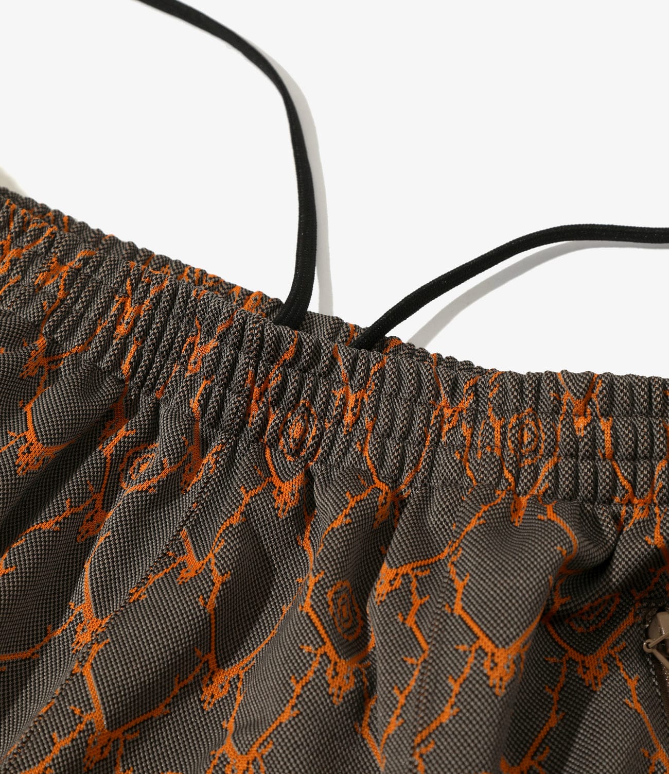 South2 West8/String C.S.Pant - Poly Jacquard / Skull&Target ORENGE M