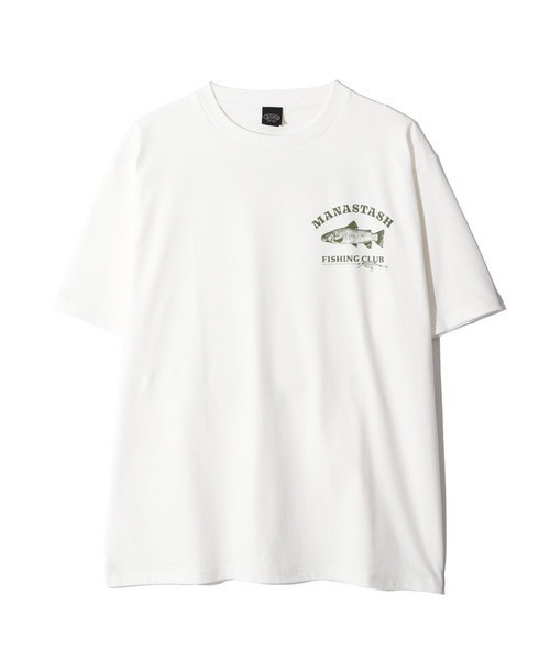  MANASTASH/マナスタッシュ　PUMICE TEE LURE/パミスTシャツルアー WHITE S
