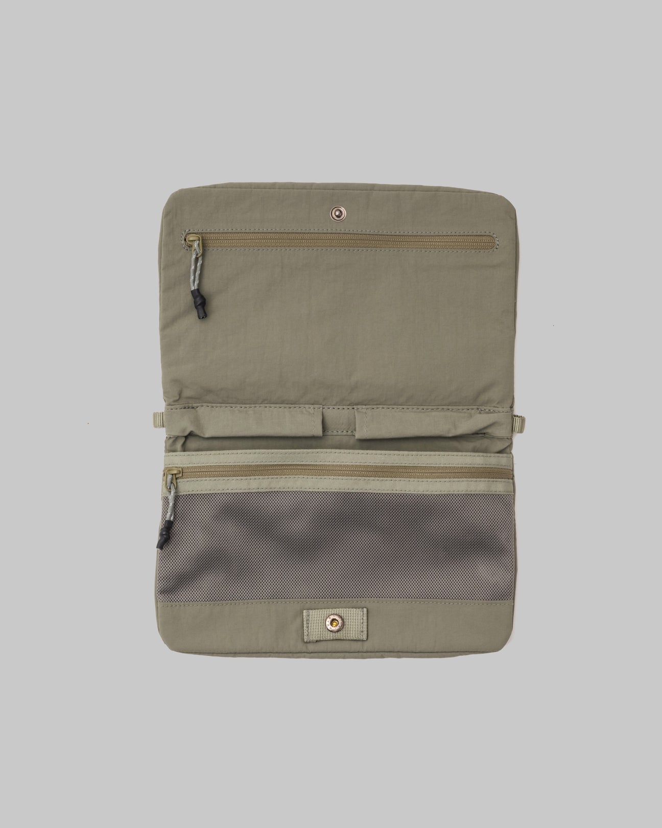 Topologie/トポロジー Flat Sacoche Small フラット サコッシュ スモール【バッグ単体】 MOSS（GRAY） FREE