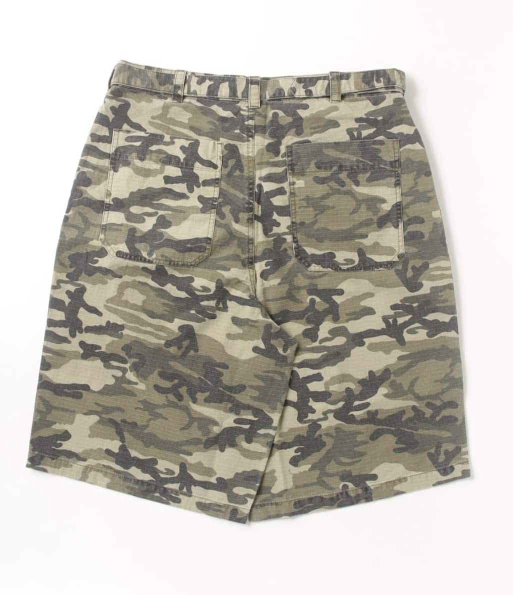 B omnivore/ビーオムニボー/ＲＩＰＳＴＯＰ　ＢＥＬＴ　ＳＨＯＲＴＳ　リップストップベルトショーツ CAMO M