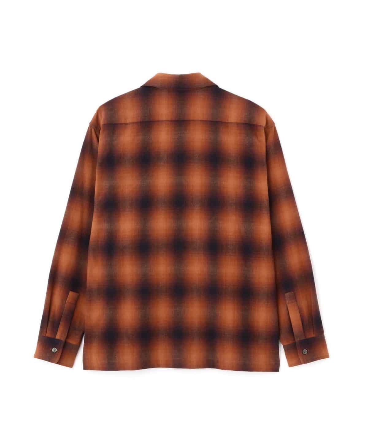 Schott/ショット/OMBRE CHECK FLANNEL LS SHIRT/オンブレチェック