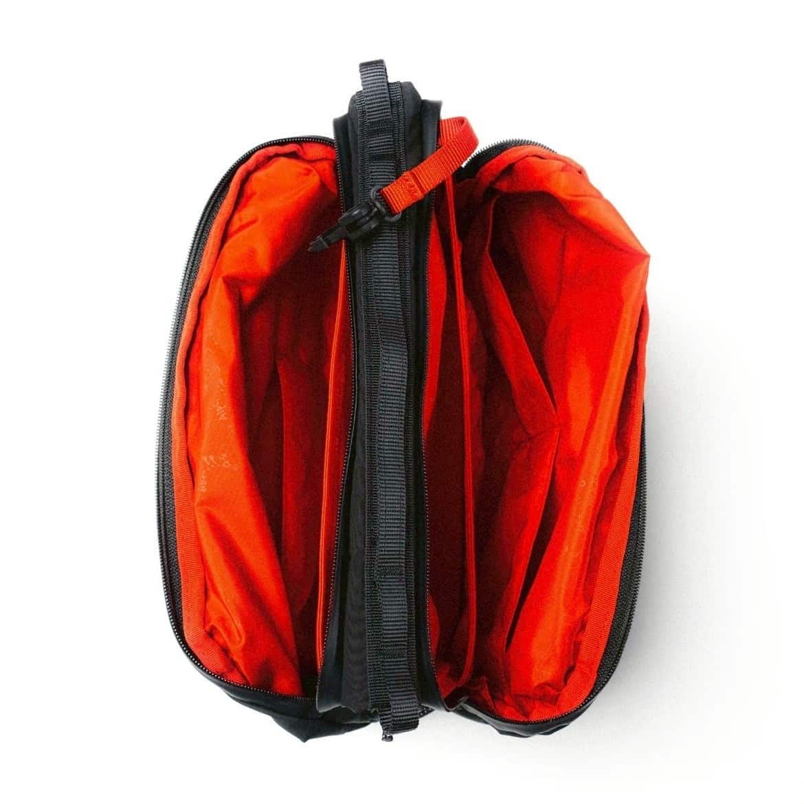 Topologie/トポロジー　Bottle Sacoche Large 　BLACK ボトルサコッシュ ラージ　ブラック【バッグ単体】 BLACK LARGE