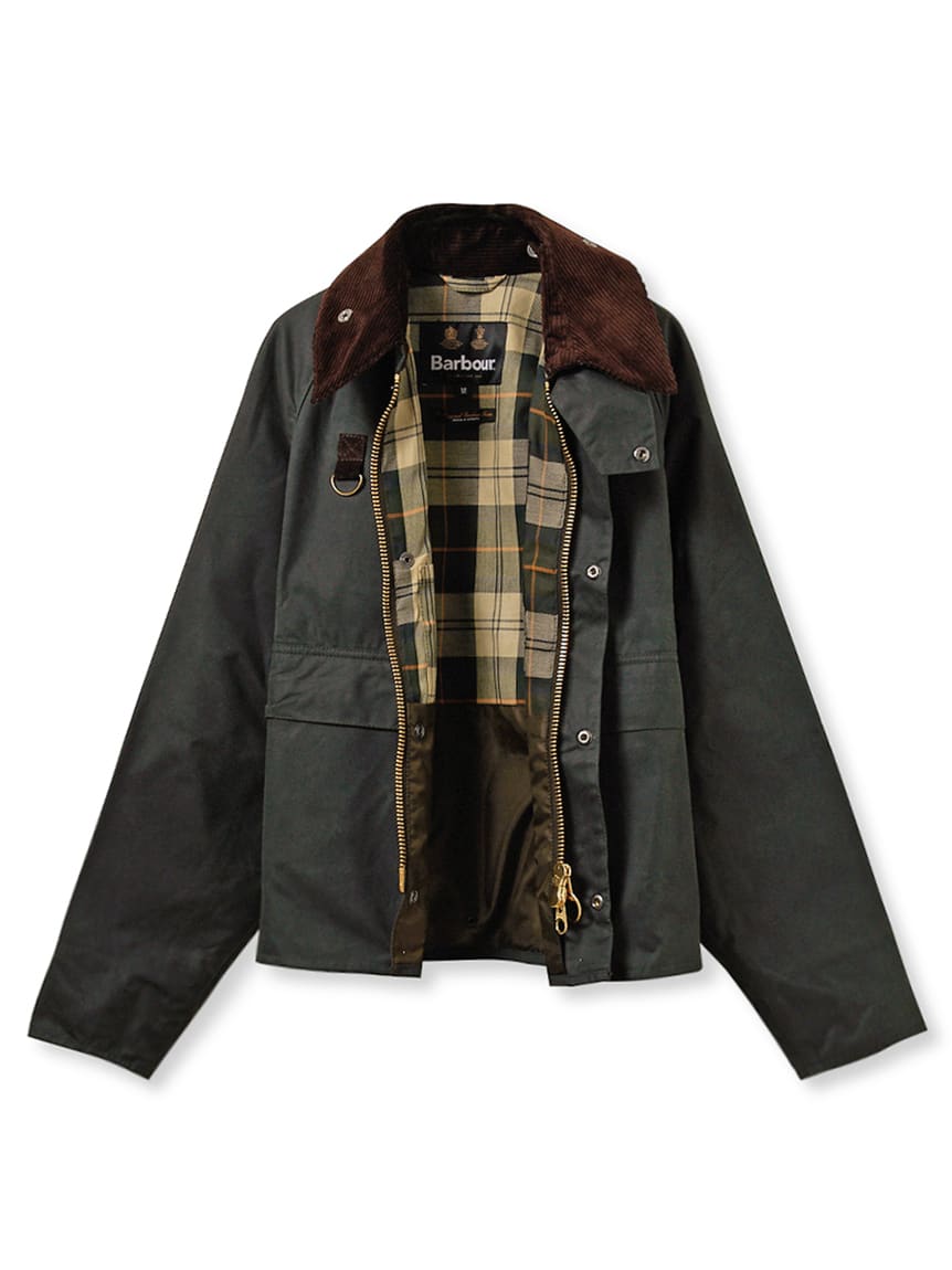 Barbour/バブアー　【SPEY / スペイ】ワックス ショート ジャケット　252MWX1212 SAGE XS
