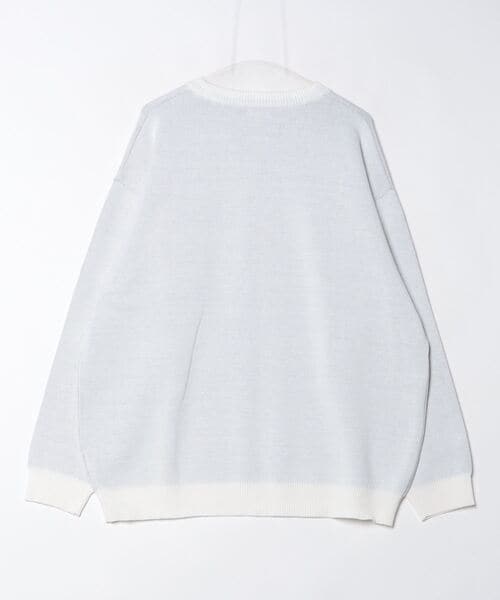 B omnivore/ビーオムニボー/DOG SWEAT CREW ドッグスウェットクルー OFF WHITE M