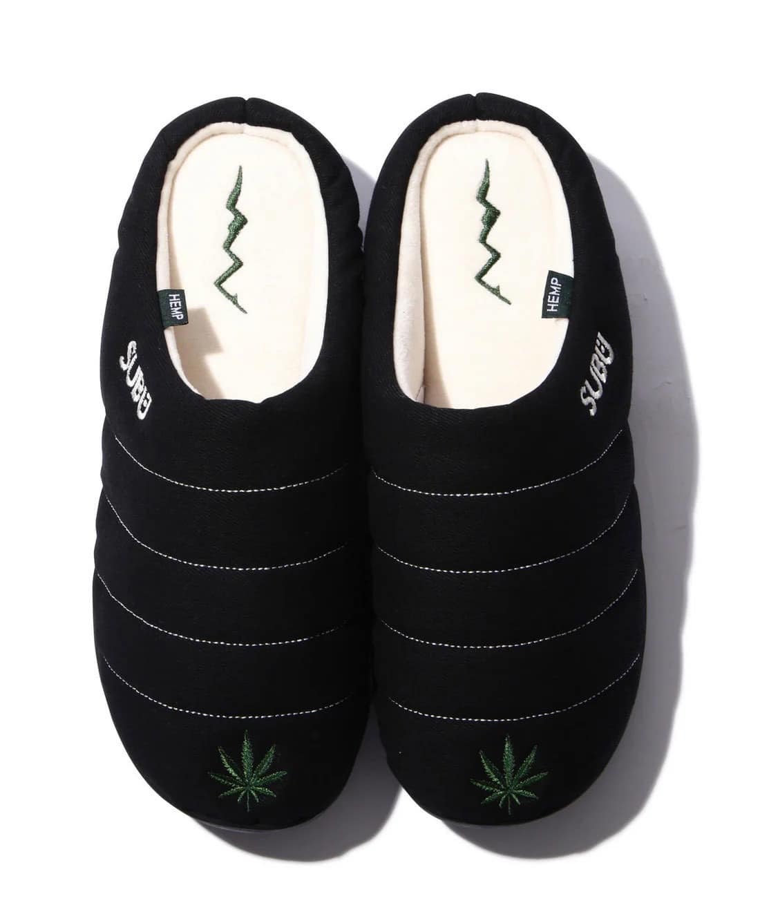 MANASTASH/マナスタッシュ/SUBU x MANASTASH HEMP EMB SANDAL BLACK 0
