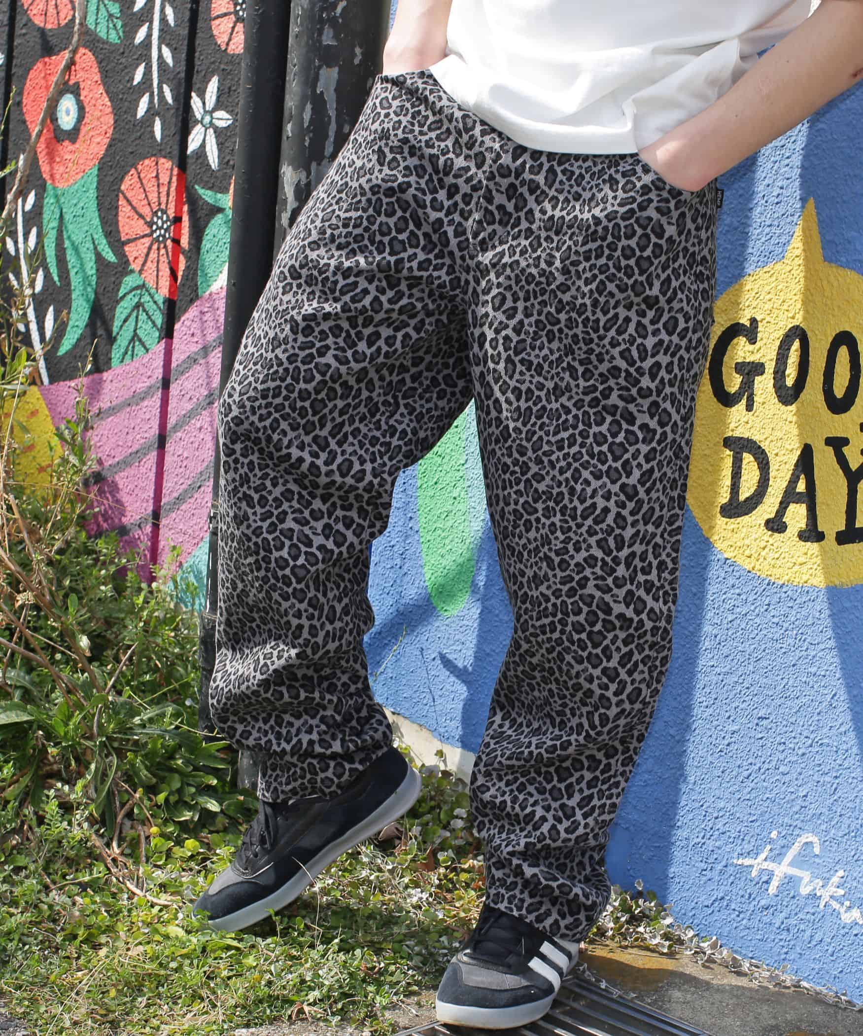 MANASTASH/マナスタッシュ/CHILLIWACK PANTS LEOPARD BLACK M