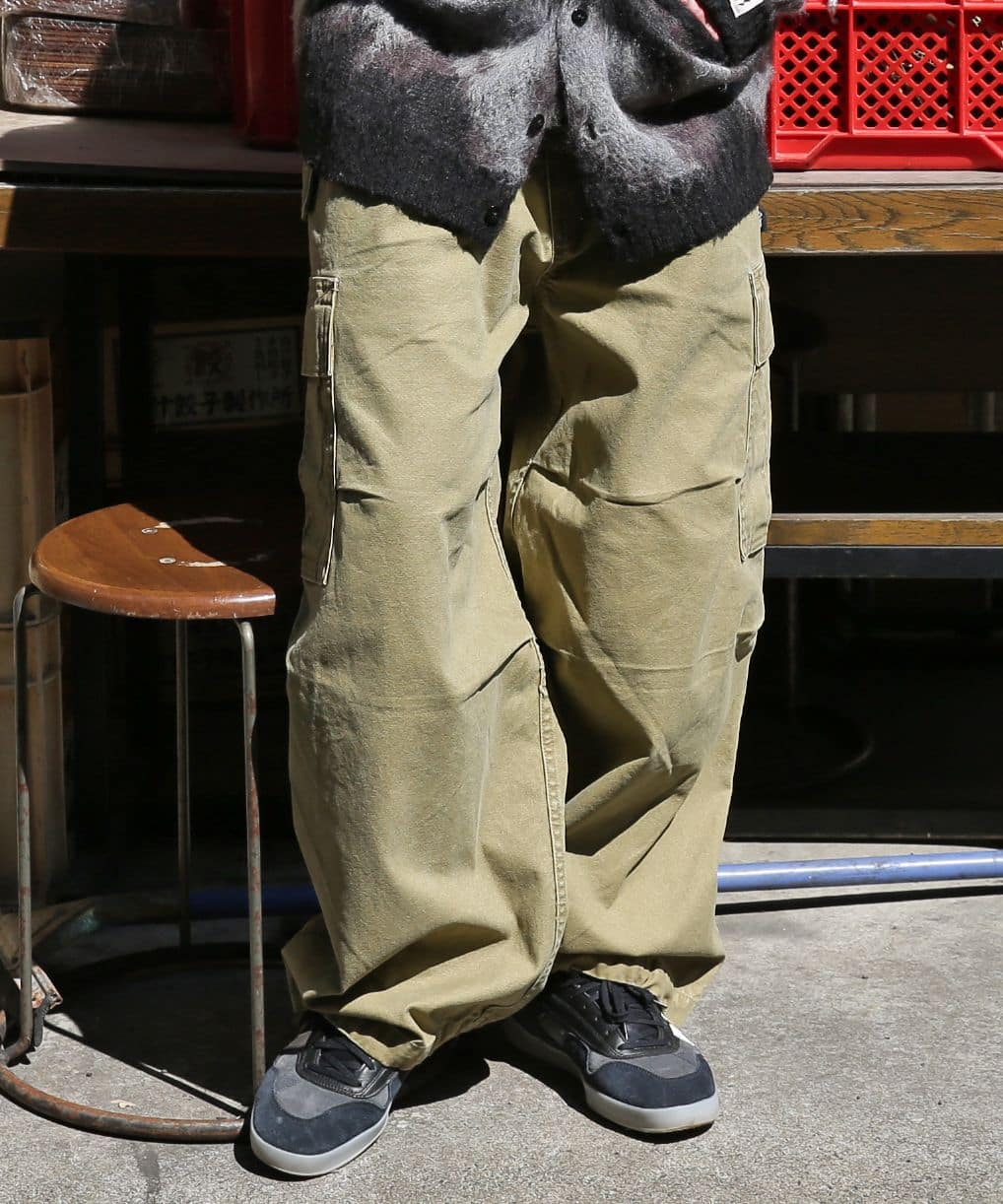 MANASTASH/マナスタッシュ/CANVAS MANATROOPER PT BEIGE S