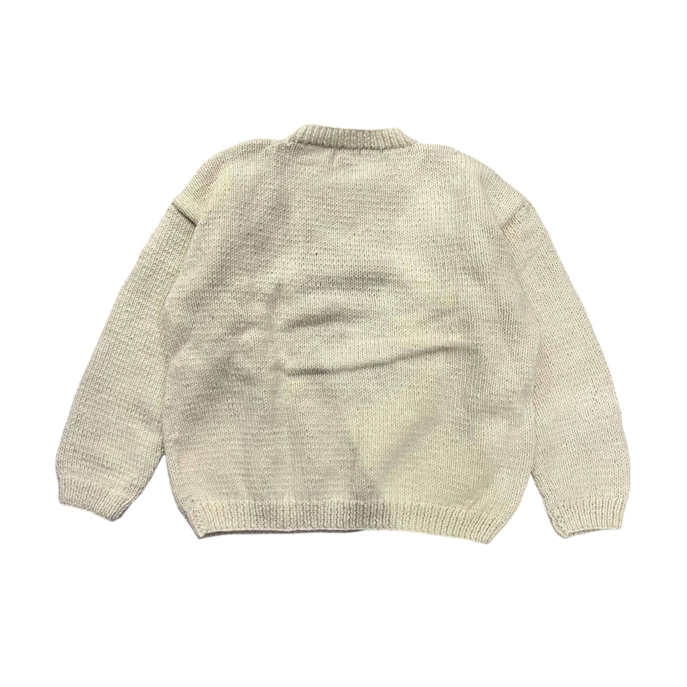 MacMahon Knitting Mills/マクマホンニッティング ミルズ/CREW NECK ーROSE RED FREE