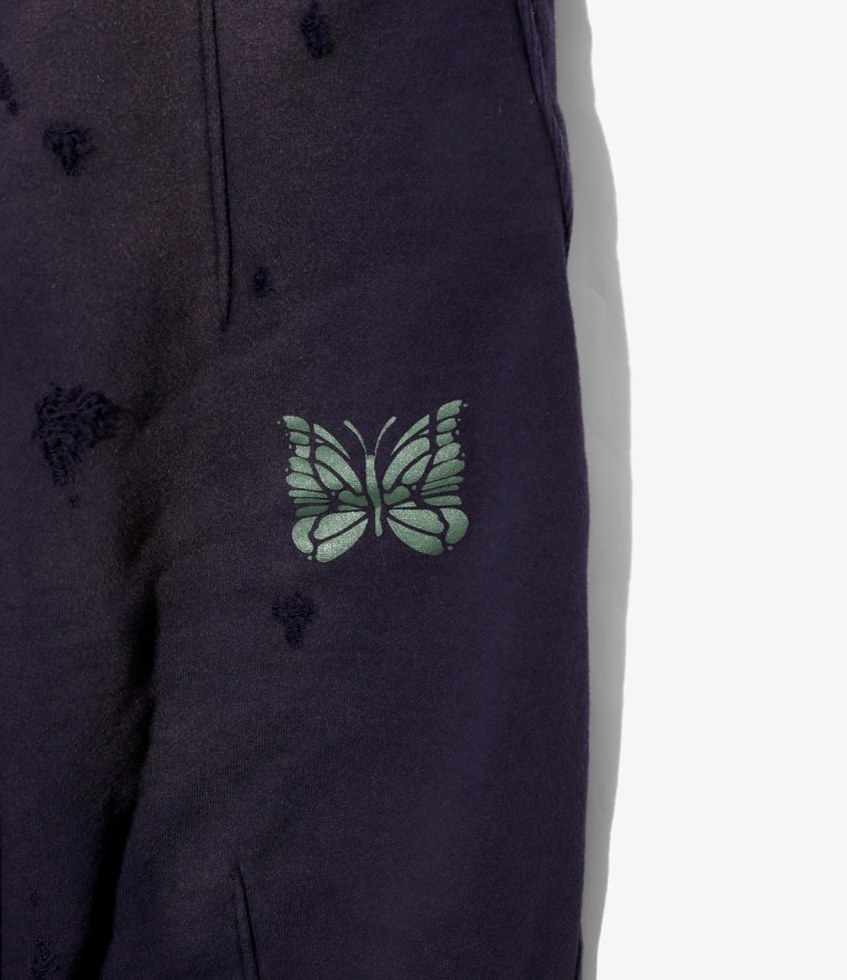 Needles/ニードルズ Deconstructed H.D. Sweat Pant - Cotton French Terry 25AW PURPLE XS