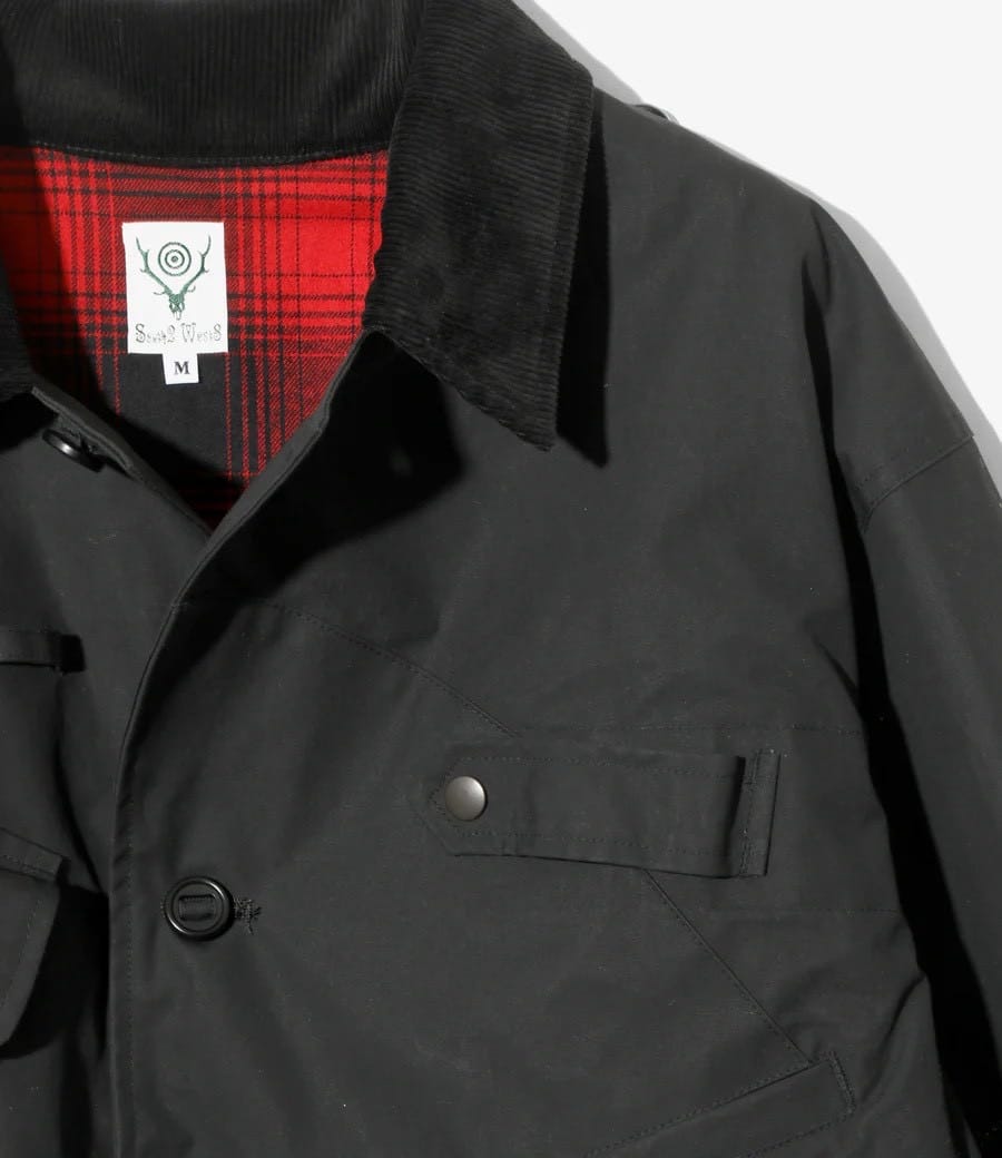 South2 West8/サウスツーウエストエイト　Tenkara Shirt-Waxed Cotton BLACK M